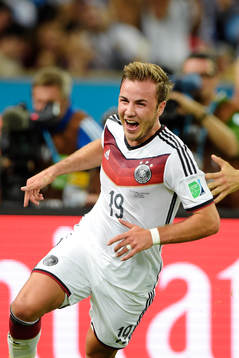 Tysklands Mario Götze