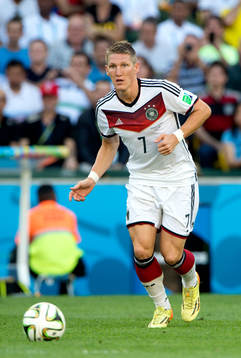 Tysklands Bastian Schweinsteiger