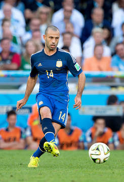 Argentinas Javier Mascherano