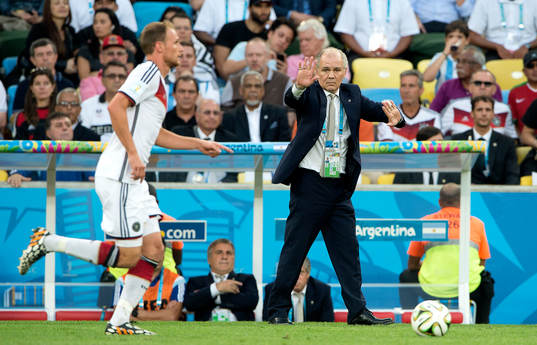 Argentinas förbundskapten Alejandro Sabella