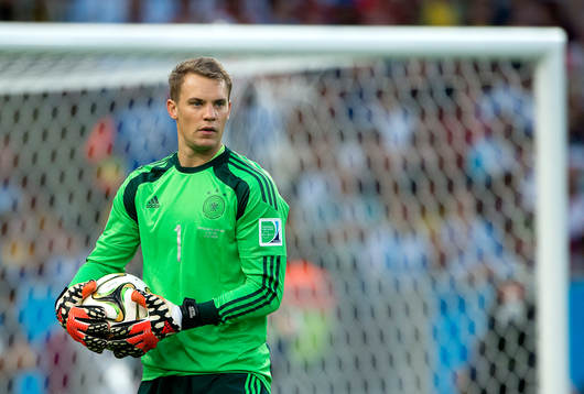 Tysklands målvakt Manuel Neuer
