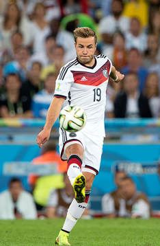 Tysklands Mario Götze