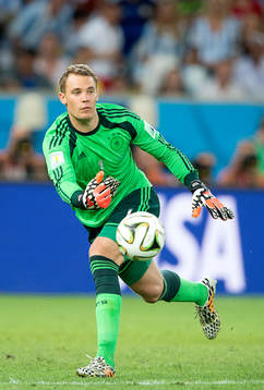 Tysklands målvakt Manuel Neuer