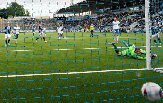 Mål 2-3 av Norrköpings Emir Kujovic