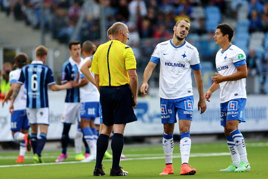 Norrköpings Emir Kujovic deppar