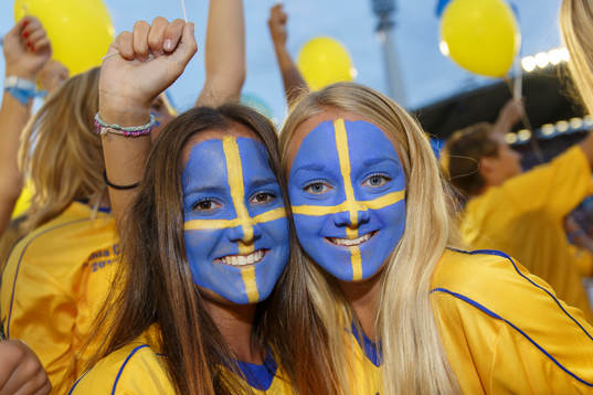 Två svenska flickor