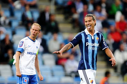 XXX under fotbollsmatchen i Allsvenskan mellan Norrköping