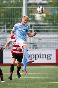 Match i Gothia Cup mellan Malmö FF och Doncaster