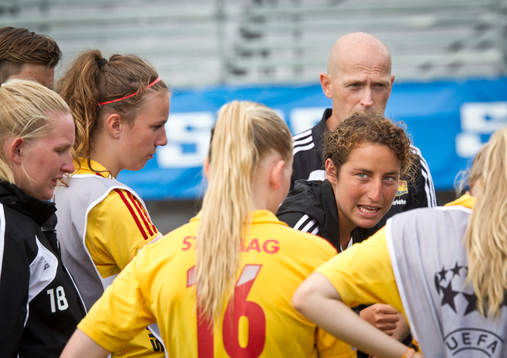 Match i Gothia Cup mellan Paris Saint Germain och Tyresö