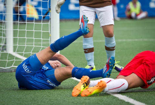 Match i Gothia Cup mellan Röda Stjärnan, Belgrad och