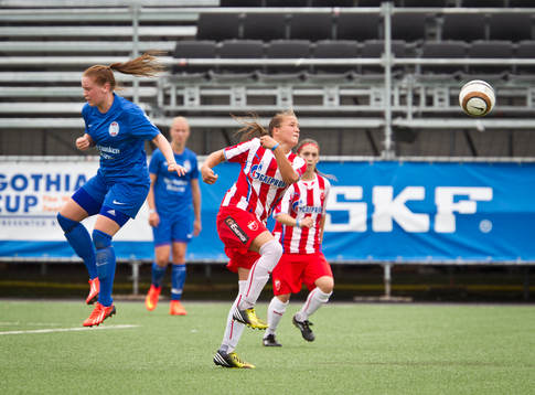 Match i Gothia Cup mellan Röda Stjärnan, Belgrad och