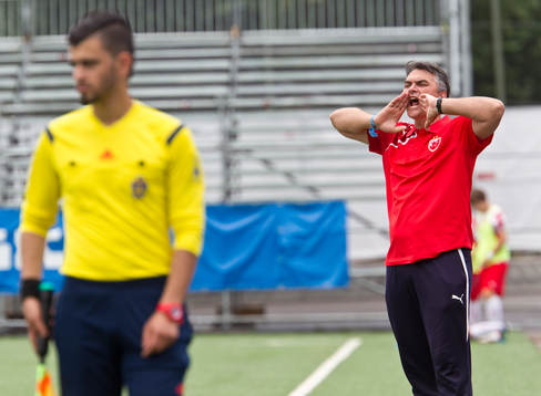 Match i Gothia Cup mellan Röda Stjärnan, Belgrad och