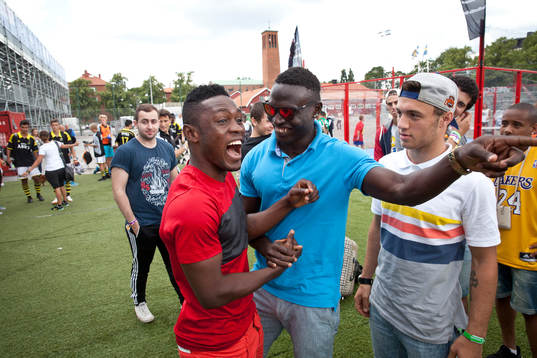 f. d. Häckenspelaren Waris Maheed spelade Gothia Cup som