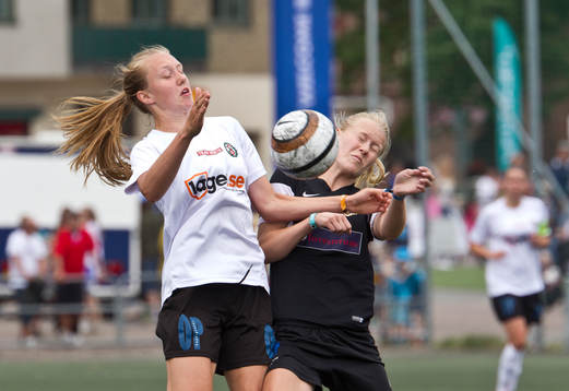 Match i Gothia Cup mellan Bele Barkarby och Örebro SK
