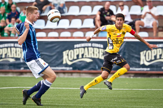 Match i Gothia Cup mellan Djurgården och Elfsborg