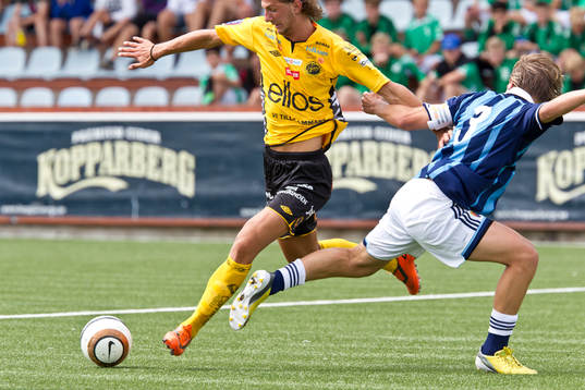 Match i Gothia Cup mellan Djurgården och Elfsborg