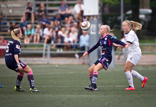 Match i Gothia Cup mellan Linköping och Umeå
