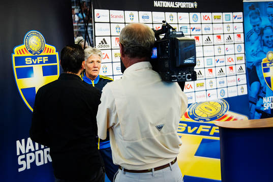 Sveriges förbundskapten Pia Sundhage