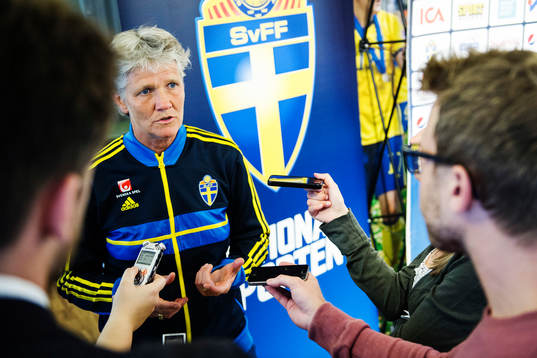 Sveriges förbundskapten Pia Sundhage