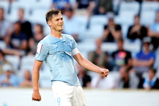Malmö FFs Markus Rosenberg deppar
