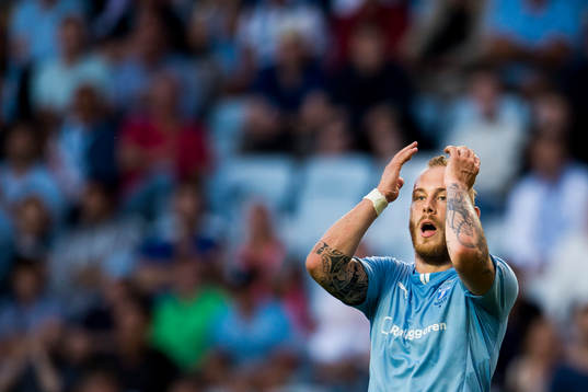 Malmö FFs Magnus Eriksson deppar