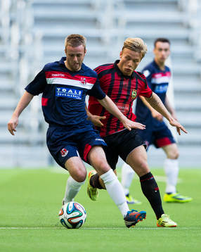 Crusaders Richard Clarke och Brommapojkarnas Nicklas