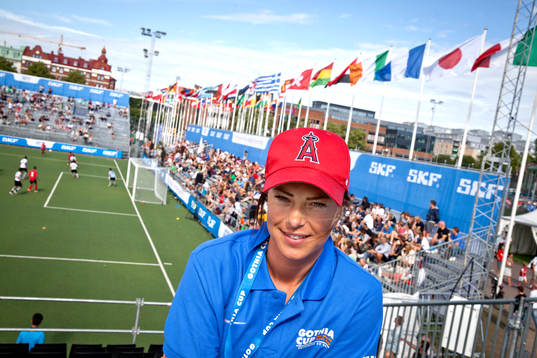 Johanna Almgren, Kopparbergs/Göteborg på plats