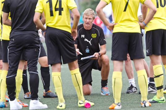 Match i Gothia Cup mellan Mjällby och Röda Stjärnan
