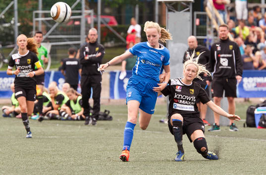 Match i Gothia Cup mellan Umeå och Birmingham