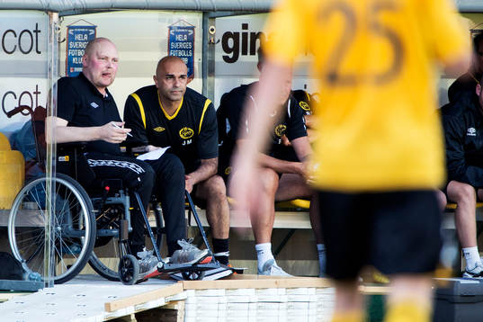 Elfsborgs manager Klas Ingesson och tränare Jan Mian