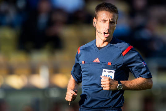 Domaren Davide Massa