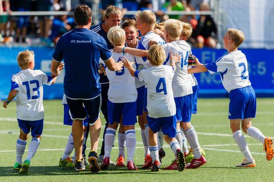 Final i B12 mellan Florö SK 1 och IFK Stocksund, Stocksun