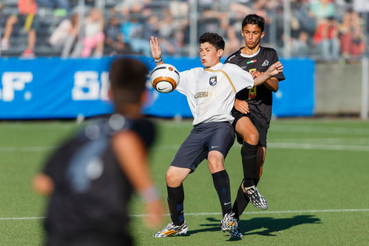 Final i B13 mellan Accademia I.C. och Kopron Football