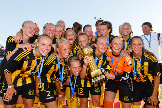 Final i G17 mellan Vaksala SK och Göteborgs DFF, Vaksala