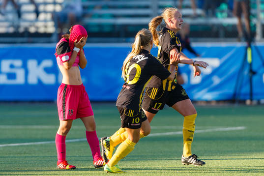 Final i G17 mellan Vaksala SK och Göteborgs DFF