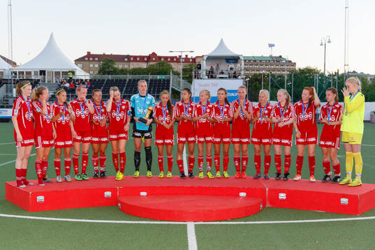 Final i G19 mellan IK Grand Bodö och Jitex BK, Bodö på