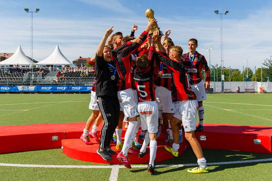 Final i B14 mellan Senlis U.S.M och IF Brommapojkarna, BP