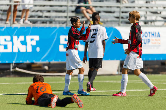 Final i B14 mellan Senlis U.S.M och IF Brommapojkarna