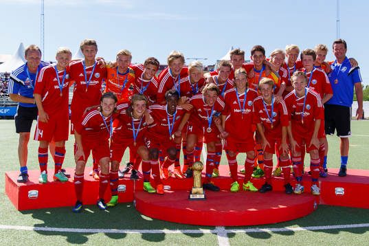 Final i B16 mellan HK 1 och Onsala BK, Onsala jublar