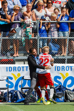 Final i B16 mellan HK 1 och Onsala BK, bråk