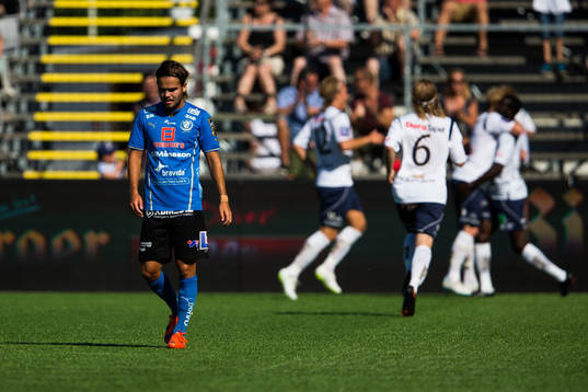 Halmstads Kristinn Steindorsson deppar