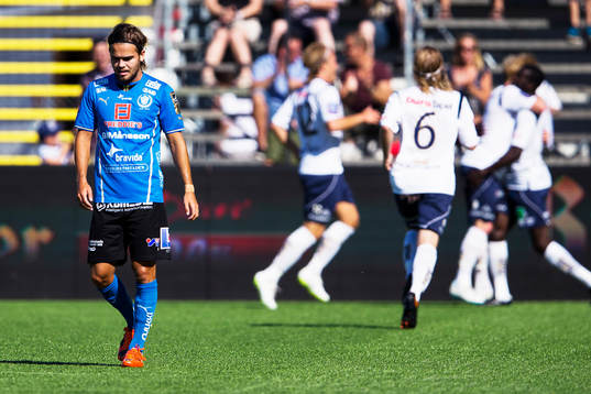 Halmstads Kristinn Steindorsson deppar