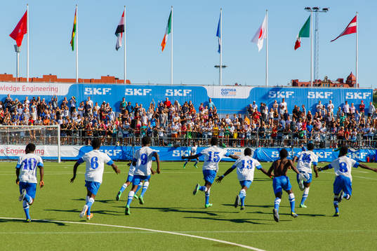 Final i B17E Tipselit Trophy mellan Mjällby AIF och Right