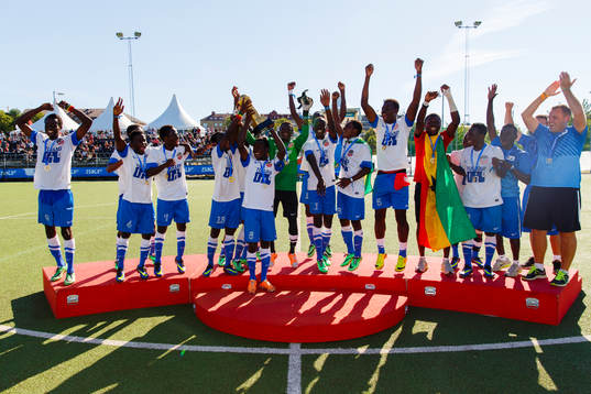 Final i B17E Tipselit Trophy mellan Mjällby AIF och Right