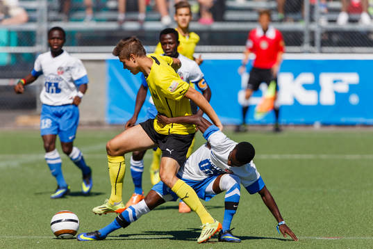 Final i B17E Tipselit Trophy mellan Mjällby AIF och Right