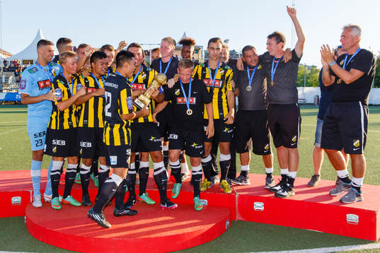 Final i B18 mellan BK Häcken och Lärje Angered IF,
