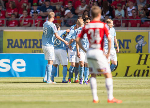 Malmös Guillermo Molins jublar