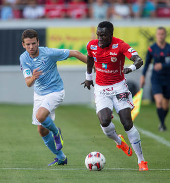 Malmös Erdal Rapkip och Kalmars Papa Alioune Diouf