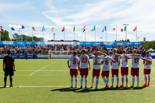 Final i B16 mellan HK 1 och Onsala BK, straffar avgör