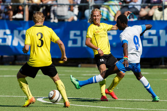 Final i B17E Tipselit Trophy mellan Mjällby AIF och Right